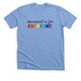 "Movement is for EVERYONE" (alt logo design), a Heather Carolina Blue Premium Unisex Tee