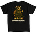 UDDERLY TACTICAL&nbsp;, a Black Classic Unisex Tee (back-view)