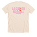 Abortion is Normal (Pink), a Heather Soft Cream Premium Unisex Tee (back-view)