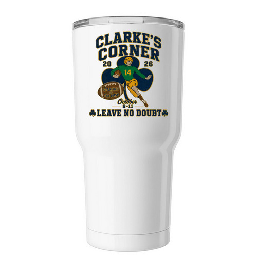 2026 Official Tumbler, a White Insulated Tumbler