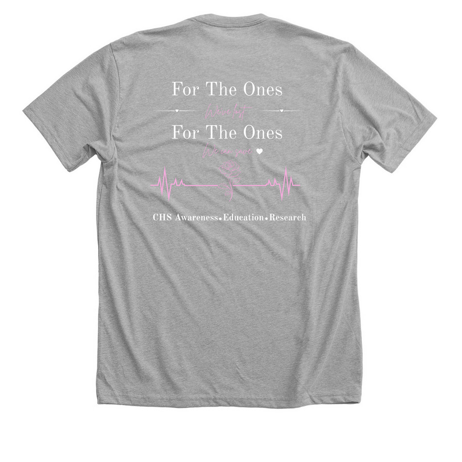 The Stephanie Rose Collection ?, a Athletic Heather Premium Unisex Tee (back-view)