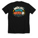 A little Weird, a Solid Black Blend Premium Unisex Tee (back-view)
