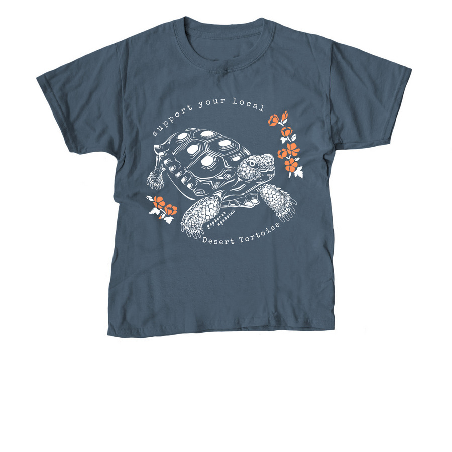Desert Tortoise Apparel, a Indigo Youth Unisex Tee