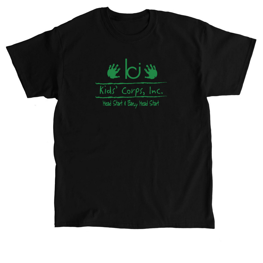KCI Green Logo Swag, a Black Classic Unisex Tee