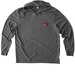 Supporter Shirt v2, a Aluminum Grey Allmade Eco Triblend Hoodie Tee