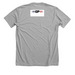 American Bitcoin Bull, a Athletic Heather Premium Unisex Tee (back-view)