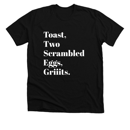 Grown Folks Brunch, a Solid Black Blend Premium Unisex Tee