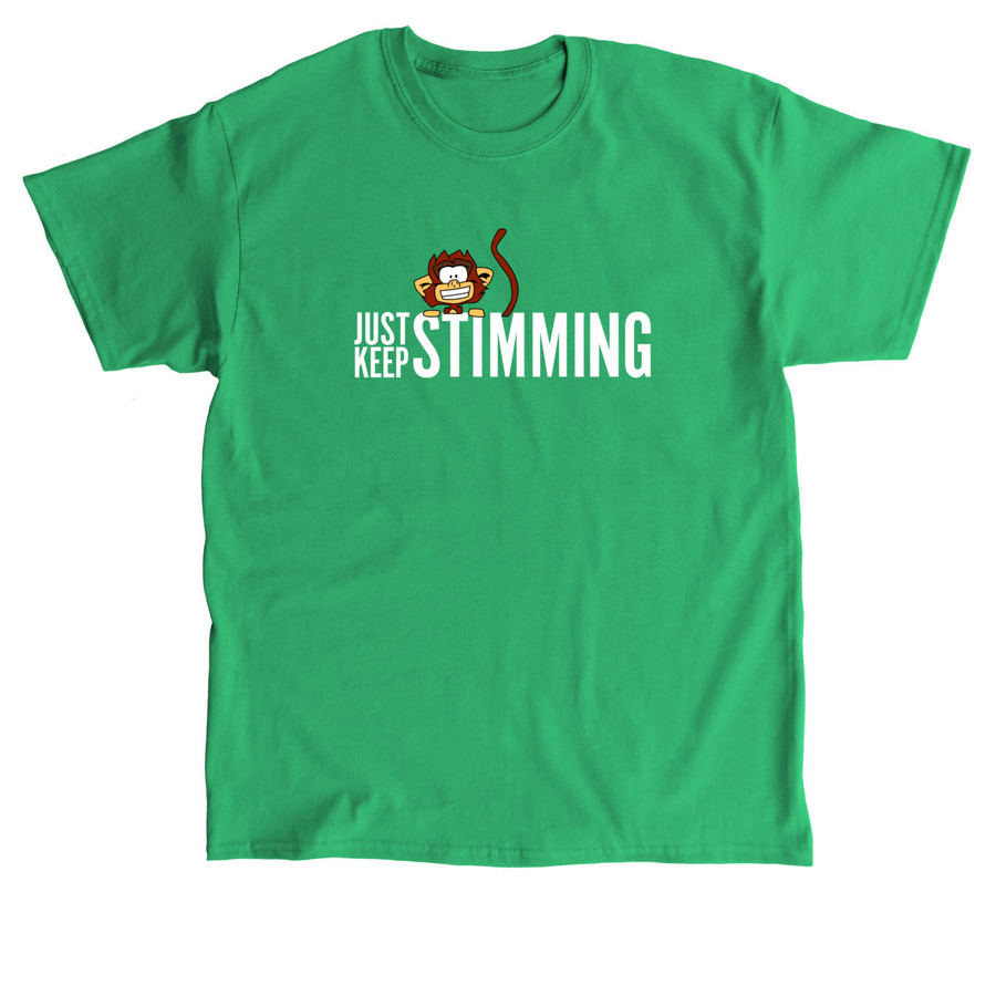 Just Keep Stimming, a Irish Green Classic Unisex Tee