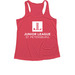 JLSP Logo Classic Performance Tee, a Hot Coral Women's Performance Tank