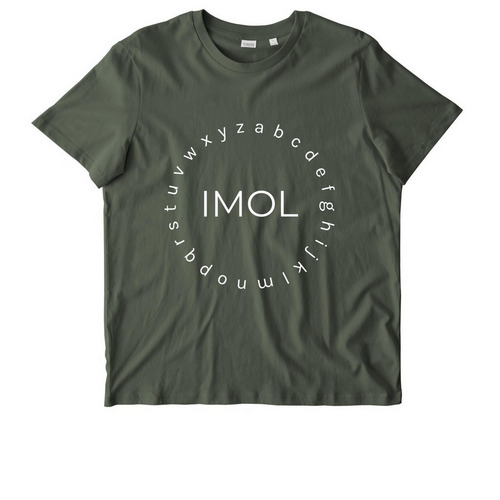 ...in my own language, a Khaki Green Stanley/Stella Unisex Crafter Tee