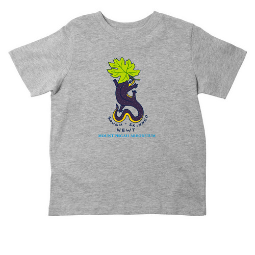Rough-Skinned Newt, a Heather Toddler Tee