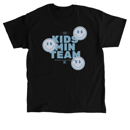 DK Team- blue!, a Black Classic Unisex Tee