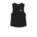 Women's Paddle Adventurer Tank, a Black Women's Muscle Tank