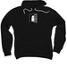 Peeking Ghost, a Black Premium Pullover Hoodie