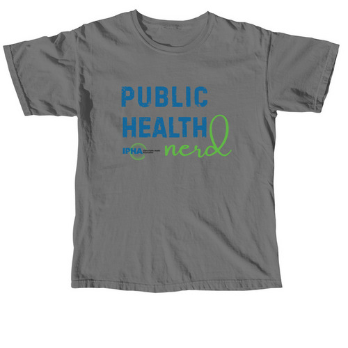 IPHA-PH Nerd, a Grey Comfort Colors Unisex Tee