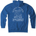 Behold The Lamb, a Royal Heavyweight Pullover Hoodie (back-view)