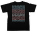 Trans Folks Deserve Better | FLAG TEXT, a Black Comfort Colors Unisex Tee (back-view)