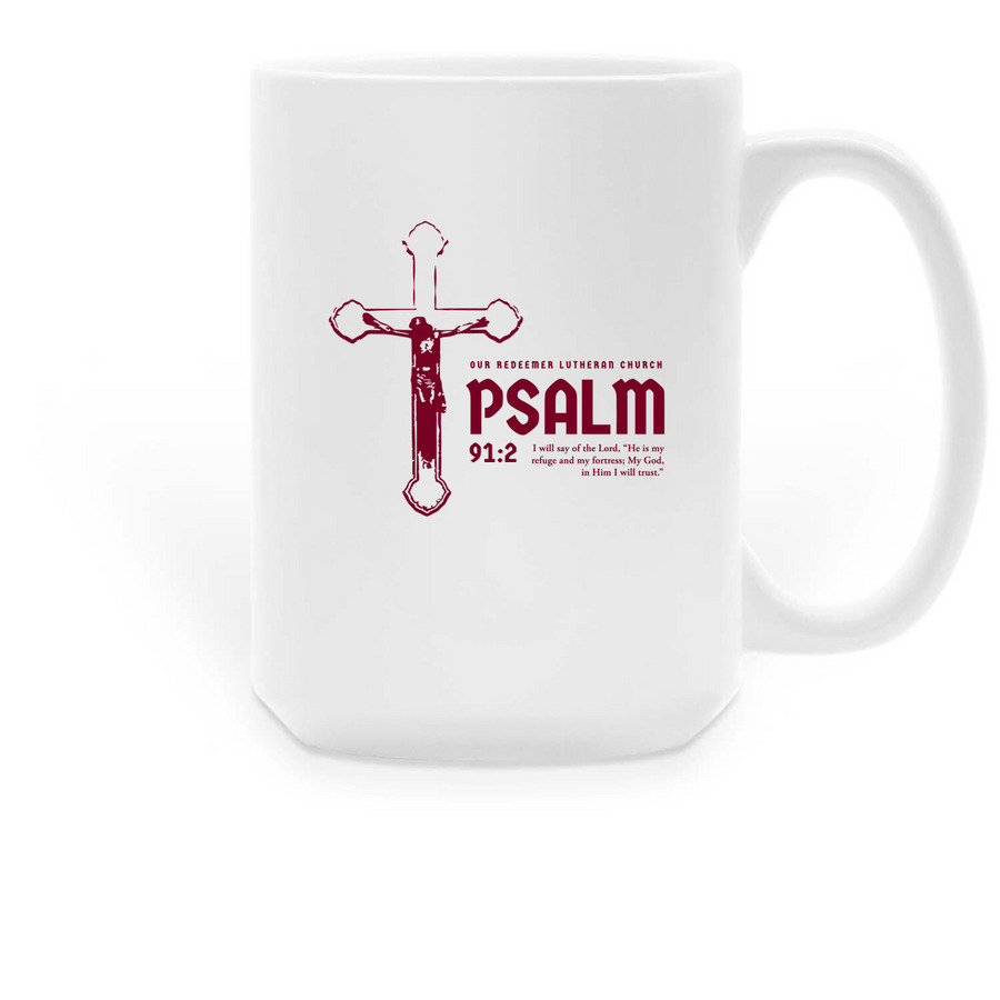 Large Coffee Mugs, Design A, a White Large Coffee Mug