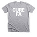 CURE FA Apparel, a Athletic Heather Premium Unisex Tee