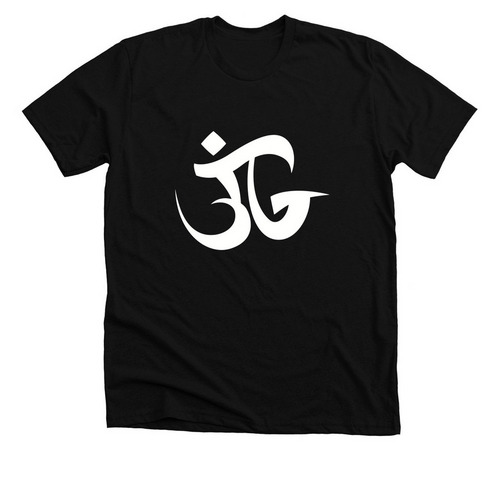 JG OM wear black, a Solid Black Blend Premium Unisex Tee