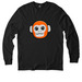EGGLER CLOTHING, a Deep Black Allmade Organic Cotton Long Sleeve Tee