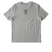 Black Panther T-Shirt, a Heather Grey Stanley/Stella Unisex Creator 2.0 Tee (back-view)