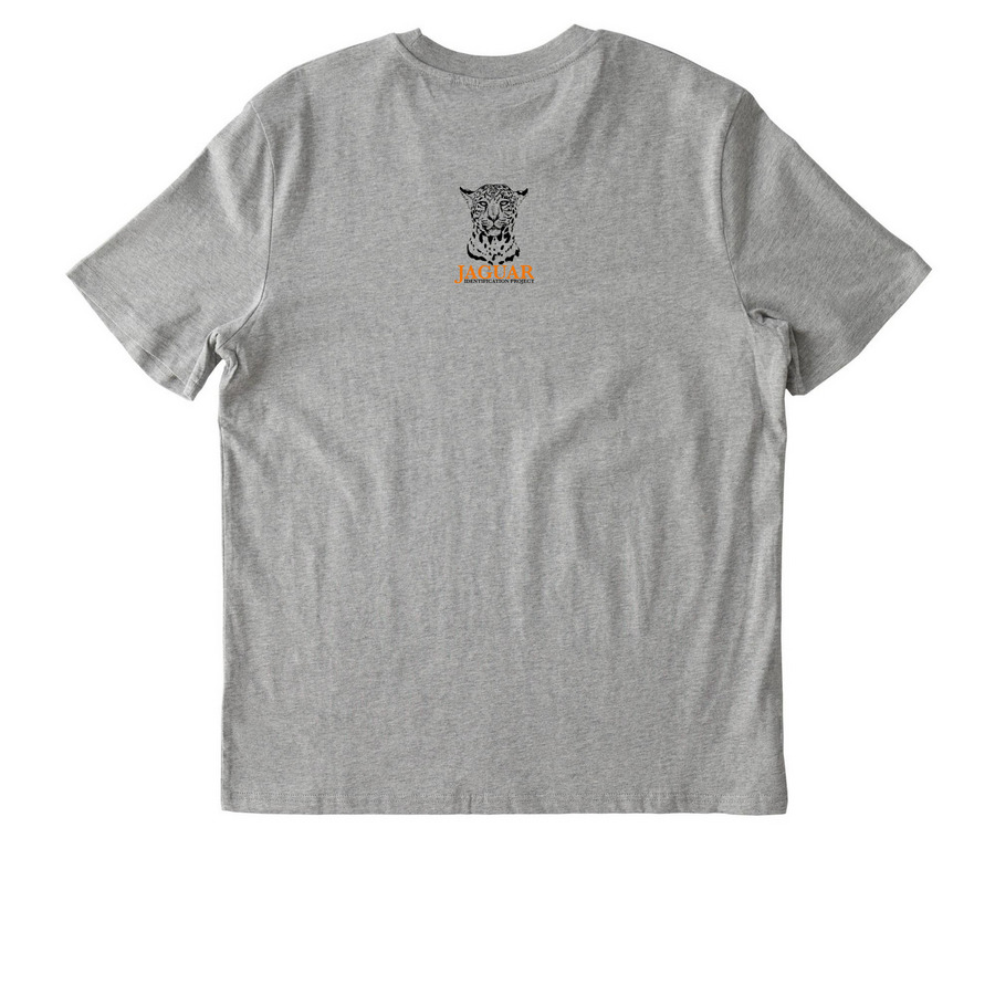 Black Panther T-Shirt, a Heather Grey Stanley/Stella Unisex Creator 2.0 Tee (back-view)