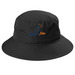 CJ Fancy Bucket Hats, a Black Printed UV Bucket Hat