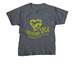 LASPCA Green Logo, a Dark Heather Youth Unisex Tee
