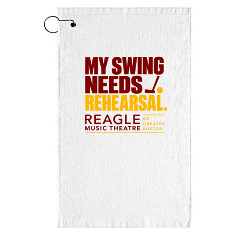 Rehearsal Golf Towel&nbsp;, a White Golf Towel
