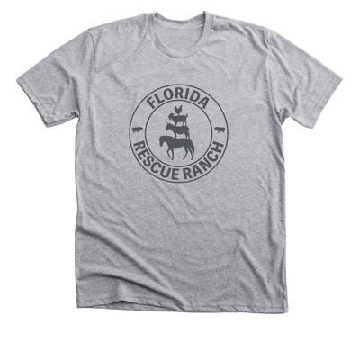 Florida Rescue Ranch T-Shirt Fundraiser, a Athletic Heather Premium Unisex Tee