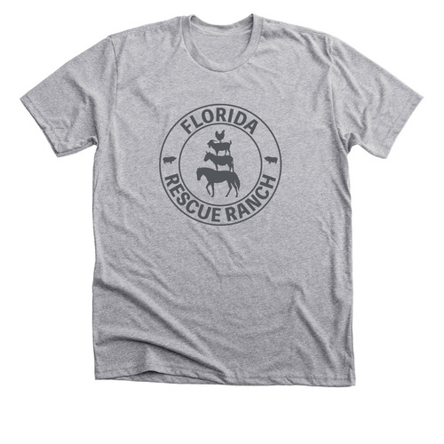 Florida Rescue Ranch T-Shirt Fundraiser, a Athletic Heather Premium Unisex Tee