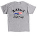 Short Sleeve Volunteer Shirt - Black text, a Sport Grey Classic Unisex Tee (back-view)