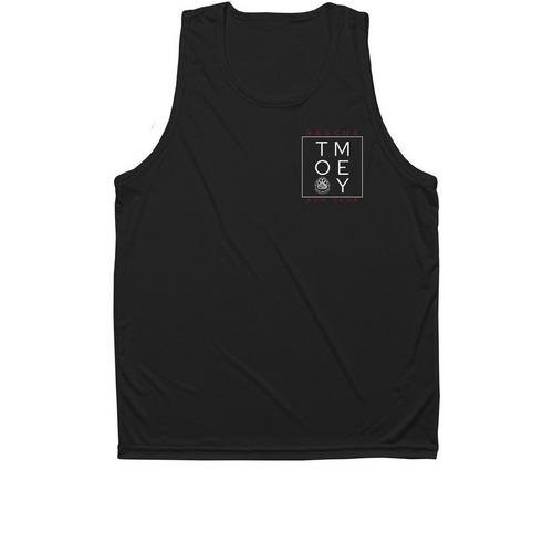 The "ALWAYS IN" Collection&nbsp;, a Black Unisex Performance Tank