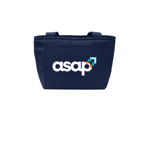 ASAP Lunch Tote, a River Blue Navy Insulated Lunch Tote