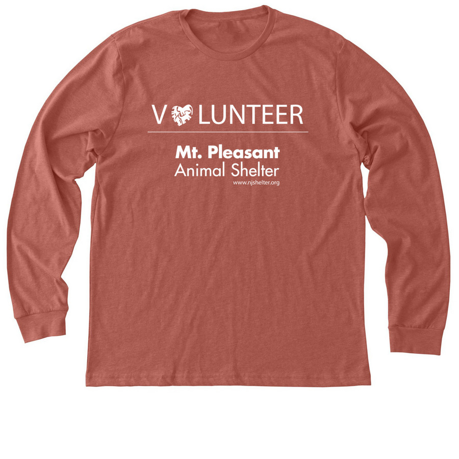 MPAS Volunteer Shirts, a Heather Clay Premium Long Sleeve Tee