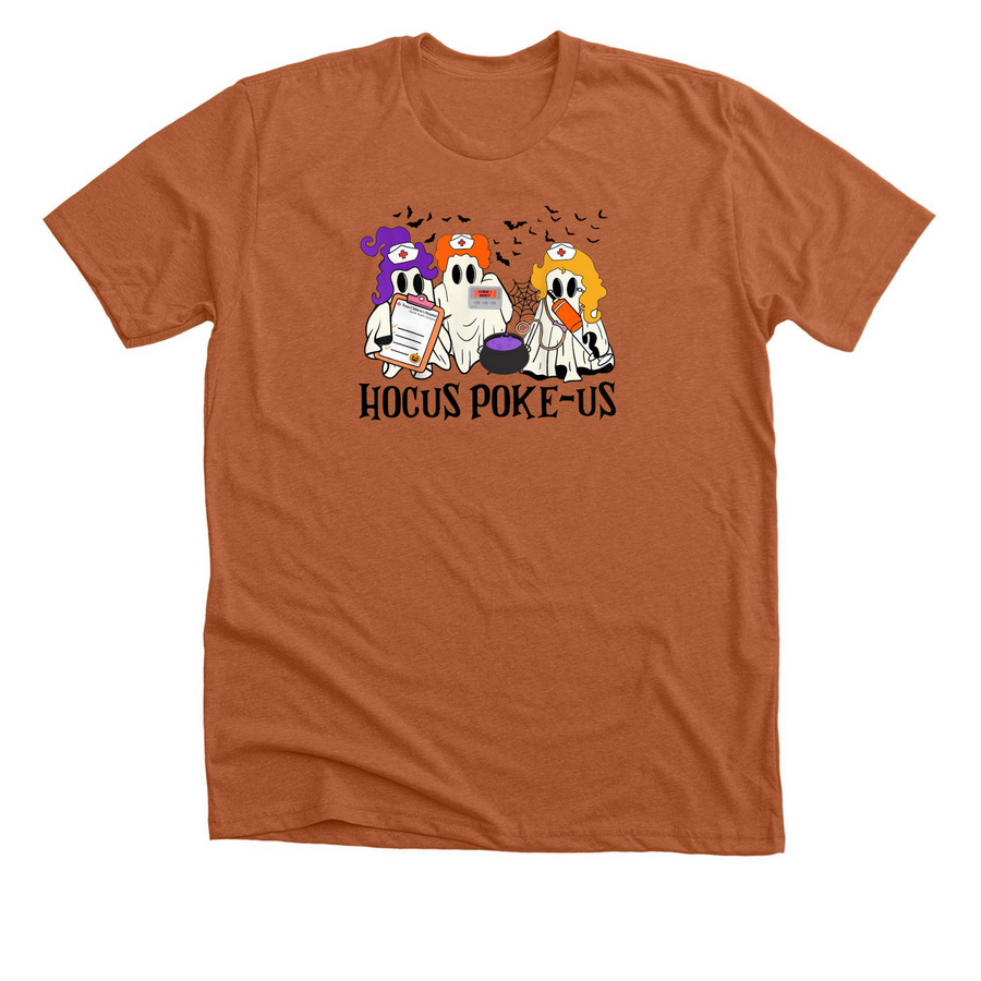 Hocus Pocus, a Heather Autumn Premium Unisex Tee