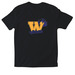 Woodland Elementary School&nbsp; - School Logo, a Black Softstyle Cotton Tee
