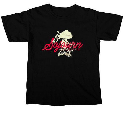 Sojourn Creative Weathered, a Black Comfort Colors Unisex Tee