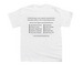 2026 Promise Walk for Preeclampsia, a White Youth Unisex Tee (back-view)