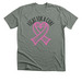 Victory-Breast Cancer Awareness, a Deep Heather Premium Unisex Tee