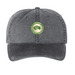 ANSWRR Logo Hats, a Black Printed Pigment Dye Baseball Cap