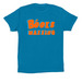 BOOKSMAXXING, a Electric Blue Premium Cotton Tee