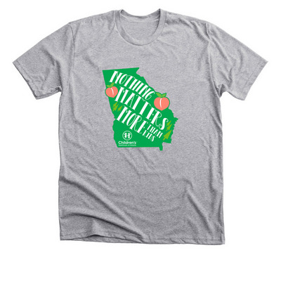 Nothing Matters More (Georgia), a Athletic Heather Premium Unisex Tee