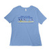 Celebrating O?ahu National Wildlife Refuges, a Carolina Blue Women?s Relaxed Cotton Tee