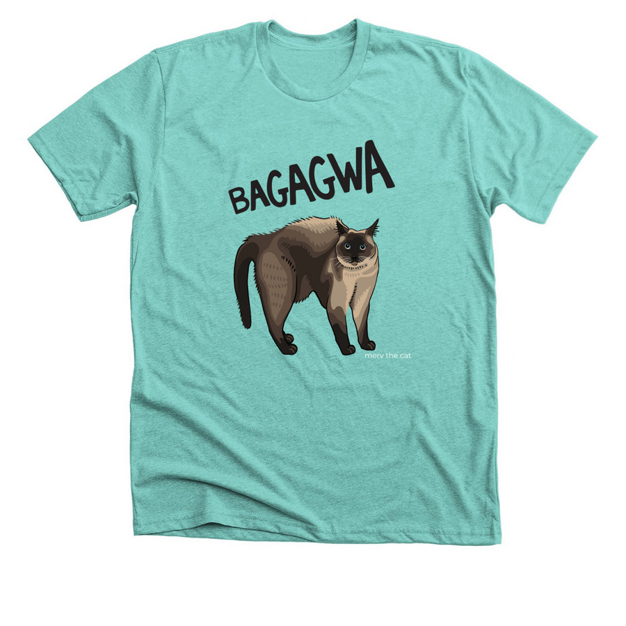 Bagagwa!, a Heather Sea Green Premium Unisex Tee