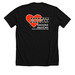 Macy Mater, a Solid Black Blend Premium Unisex Tee (back-view)