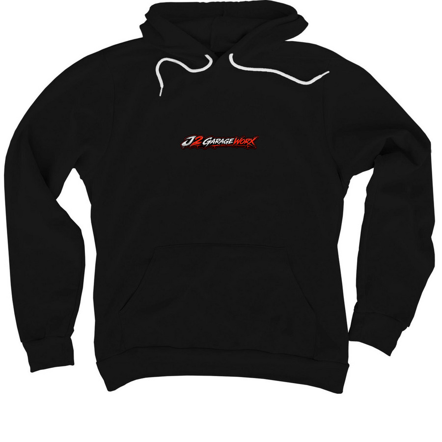 J2GarageWorx Street Series, a Black Premium Pullover Hoodie