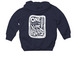 One Shot - Hoodie (Toddler), a Navy Toddler Pullover Hoodie (back-view)