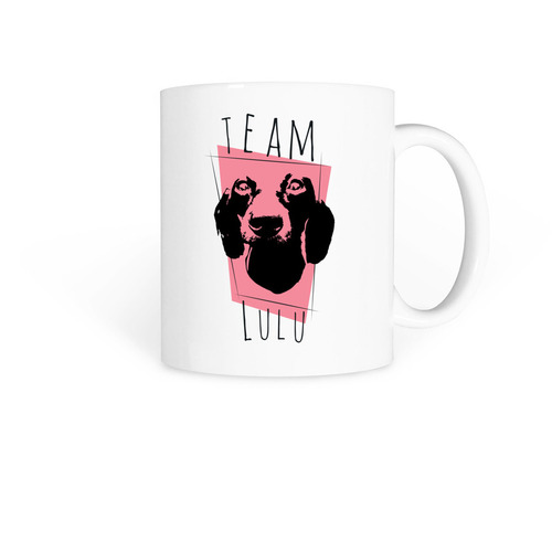 Team LuLu Mug, a White Coffee Mug